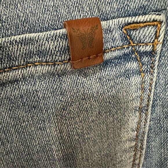 Jessica Simpson Women's Plus Size 14 Blue Straight Denim Jeans Stretch - Picture 5 of 14